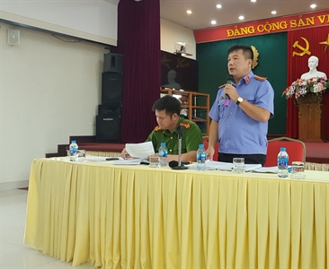 Hội nghị Triển khai thực hiện Hướng dẫn số 15/LN-VKS- CATP và thảo luận bàn...